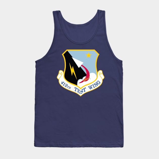 412th Test Wing Tank Top by MBK